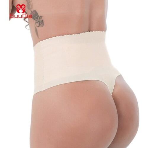 GUUDIA Tummy Control Thong Shaper Panties Waist Trainer Shorts Seamless Shapers Sexy Butt Lifter Shapers Women Shapewear Panty