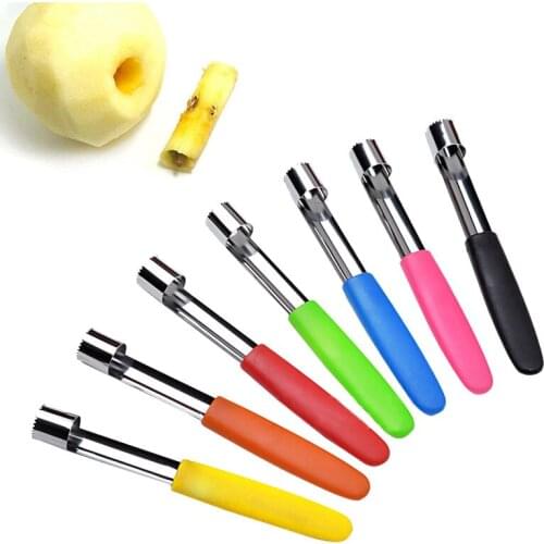 Stainless Steel Apple Core Cutter Multi-function Fruit Core Pitter Fruit Seed Remover Cutter Home Kitchen Tools Gadgets