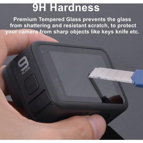 Gopro9 Tempered Glass Protector Cover Case For Go Pro Gopro Hero 9 Black Camera LCD Screen Protective Film