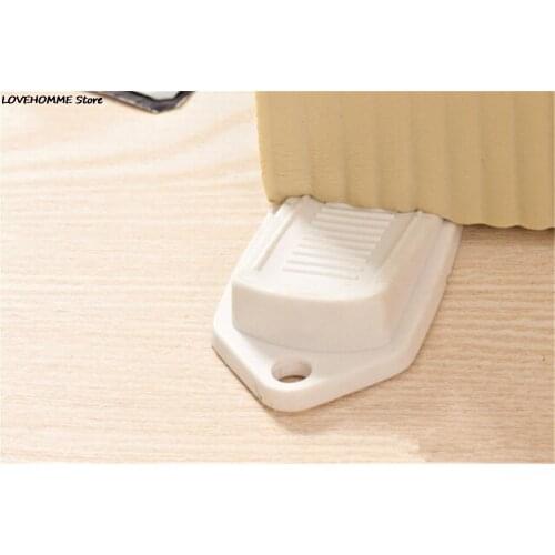 ZLinKJ 1Pc Rubber Door Stop Stoppers Safety Keeps Door From Slamming Prevent Injury