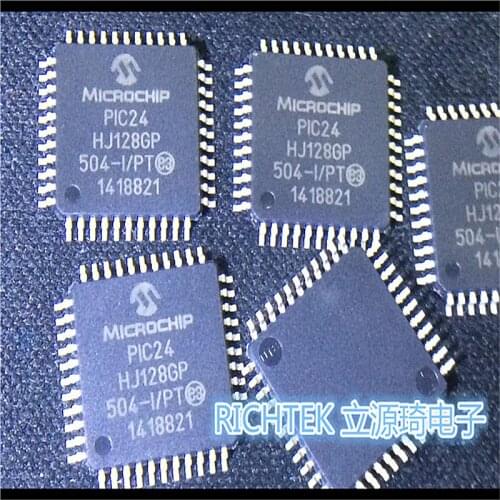 100% New&original PIC24HJ128GP504-I/PT PIC24HJ128GP504 TQFP-44 In Stock