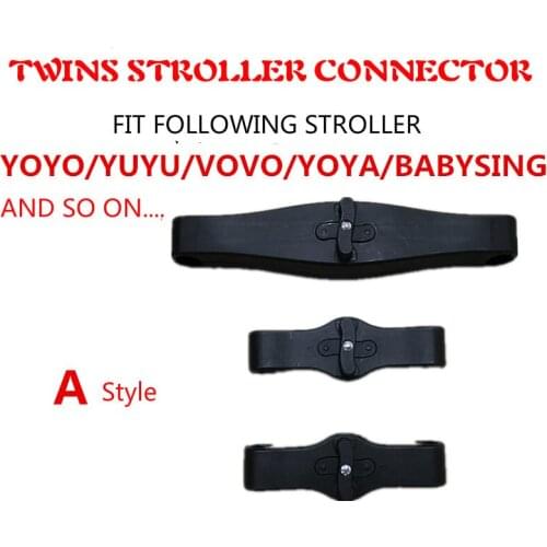 3pcs Coupler Bush Insert The Strollers For BabyzenYoyo Baby Yoya Stroller Connector Adapter Make YOYO Into Pram Twins