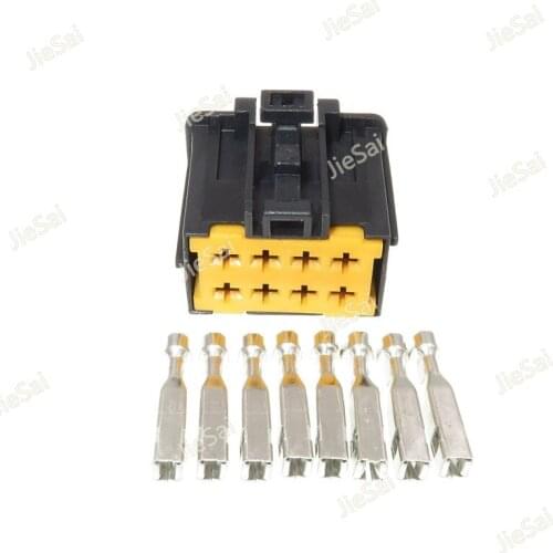8 Pin Automotive Anti-theft Window Lifter Harness Connector For Peugeot Citroen