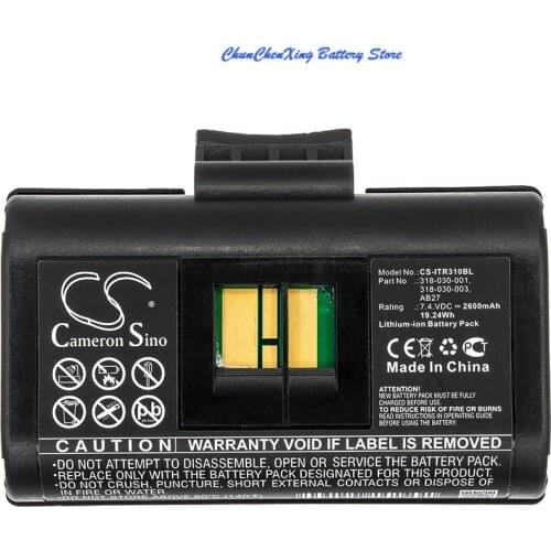 Cameron Sino 3400mAh Battery 318-030-001,318-030-003,AB27 for Intermec PB21, PB22, PB31,PB32