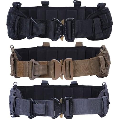 Emersongear Tactical Battle Combat Belt Buckle MOLLE Gear Hunting Outdoor Duty Shooting Airsoft Climbing Hiking EM9392