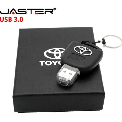 USB 3.0 Flash Drive 4GB 8GB 16GB 32GB 64GB 128GB Car Key Toyota High Speed Pen Drives Gifts Memory Stick Real Capacity U Disk