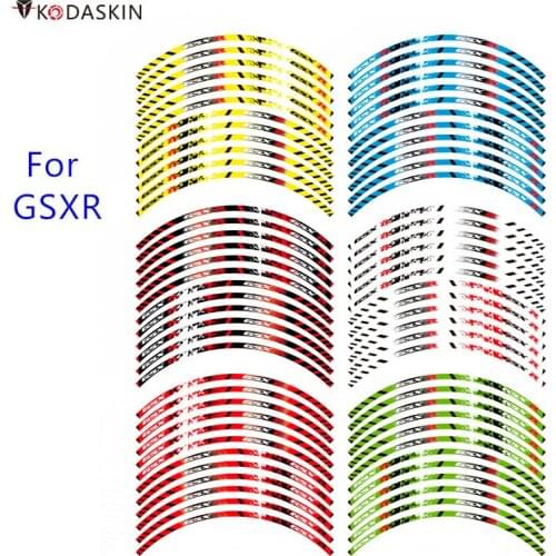 KODASKIN 2D Wheel Rim protection Waterproof Motorcycle accessories for GSXR 250 400 600 1000 750 GSXR1000R GSXR1000 GSXR600 750