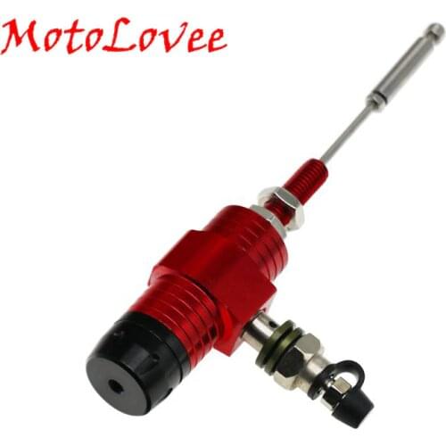 MotoLovee Motorcycle Hydraulic Clutch Master Cylinder Rod Brake Pump Aluminum Alloy System Performance Efficient Transfer Pump