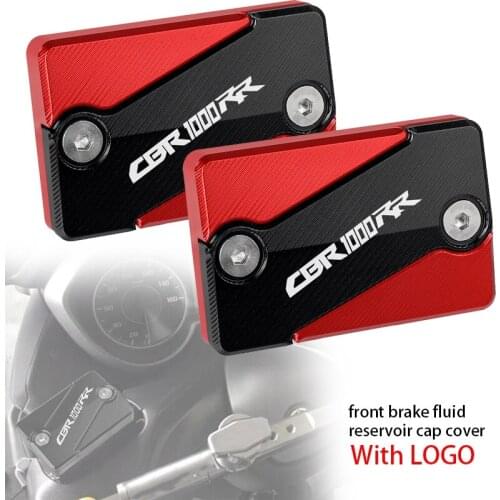 Motorcycle CNC Front Brake Clutch Fluid Reservoir Cover Cap For HONDA CBR1000RR CBR 1000 RR 2004-2007 2005 Tank Cover Oil Cup