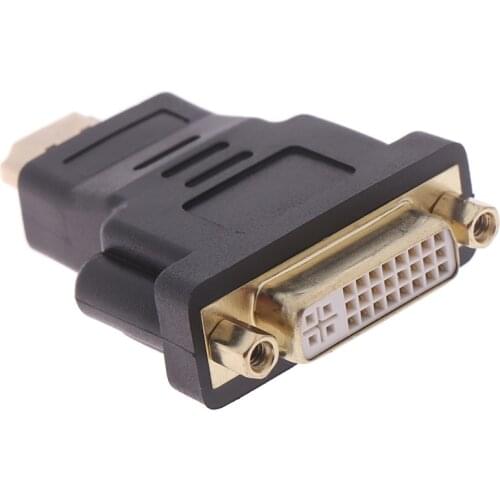 DVI to HDMI-compatible Adapter Converter Male to DVI 24+5 Female Converter Adapter 1080P For HDTV Projector Monitor