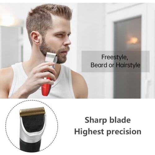 Rechargeable Hair Clipper Special Ceramic Cutter Head Electric Mute Clipper