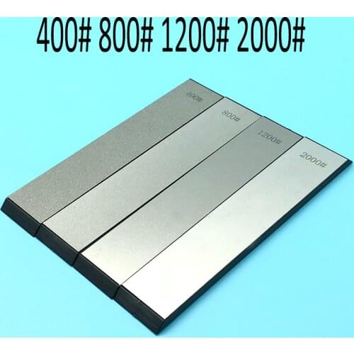 [ 4 pcs set ] Large size Diamond grindstone sharpener professional Fixed angle grinder sharpening stone sets knives accessories