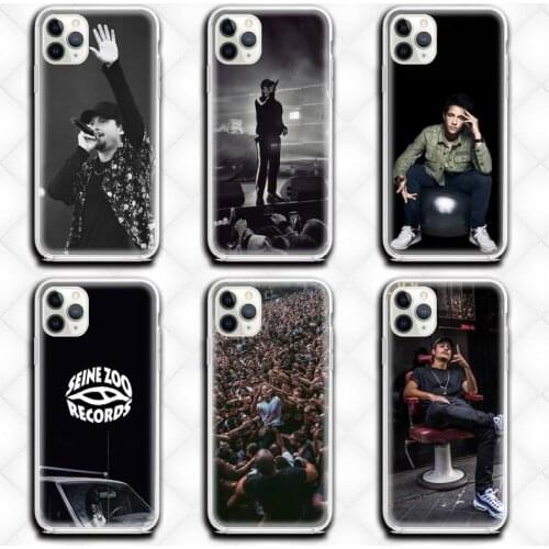 Nekfeu Rapper Phone Case Clear For Iphone 12 11 Pro Max Mini XS 8 7 6 6S Plus X 5S SE 2020 XR Cover