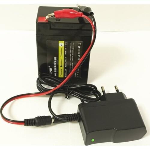 PUPHY® high quality 6V 10AH 8AH Li-ion Lithium-ion Rechargeable Battery kids cars /Toys/electronic scales Power Source