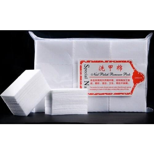 1 Pack Gel Nail Polish Remover Cotton Gel Polish Cleaner Manicure Nail Remover Lint-Free Wipes Cleaner Paper Pad