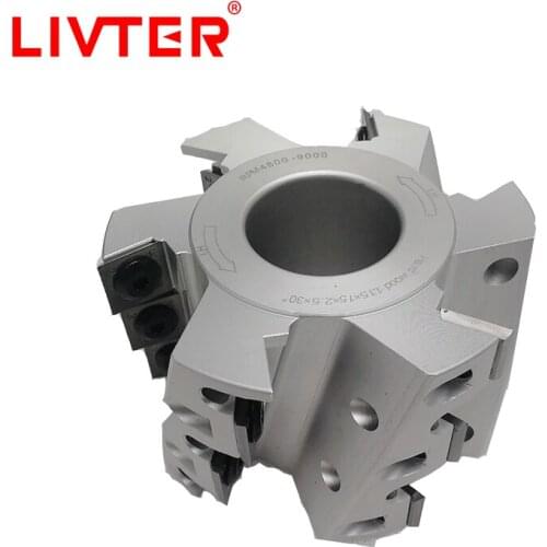 LIVTER D100XL60XB35mmx6T Cutterhead Woodworking Planer Wood Iso 30 Er 32 Spiral Cutter Head