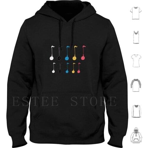 Otamatones Hoodies Long Sleeve Otamatone Otamatones Instrument Cute Japanese Synthesizer Musical Instrument Japan