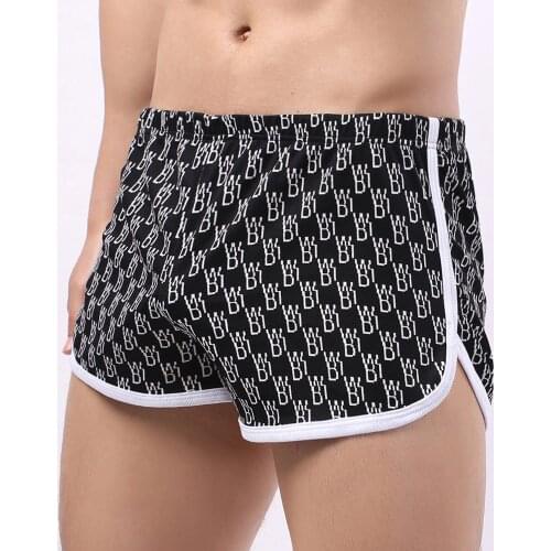 Sexy Print Boxer Shorts Mens Underwear U Convex Pouch Panties Underpants Boxers for male Homme Underwear Boxershorts A50
