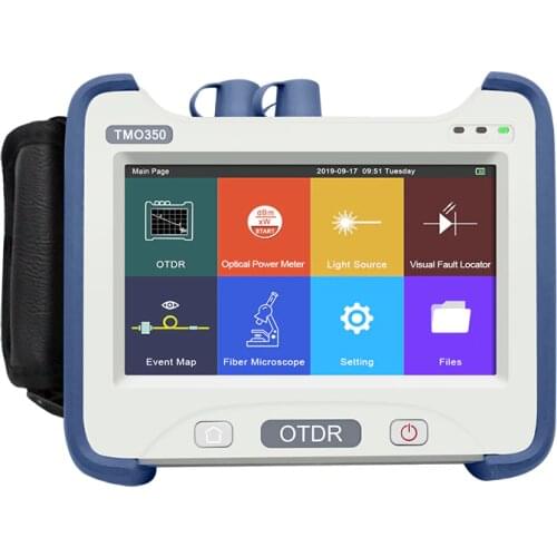 [100% New] Brand New 1625nm Test Active Fibers Multiple Wavelength Fiber Optic OTDR Reflectometer With VFL OPM OLS Event Map