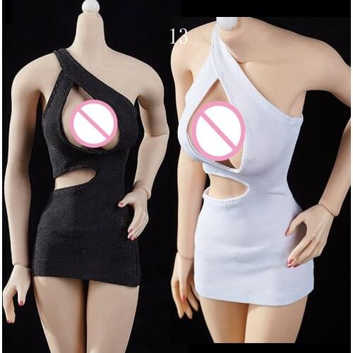 1/6 Female Clothes Seduction Design Woman Sexy Open Chest Dress JO Fit 12" TBL UD Body