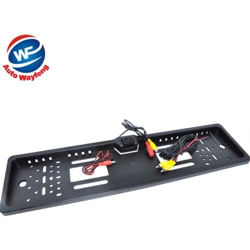 2016 Car License Plate Frame Car Rear View Camera Reverse backup Camera rearview parking Camera EU European Camera