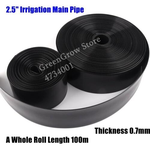50m 2.5" Φ63mm Agriculture Irrigation Main Pipe Garden Farm Watering Tape Lawn Saving Irrigation System Tube Spray Water Hose