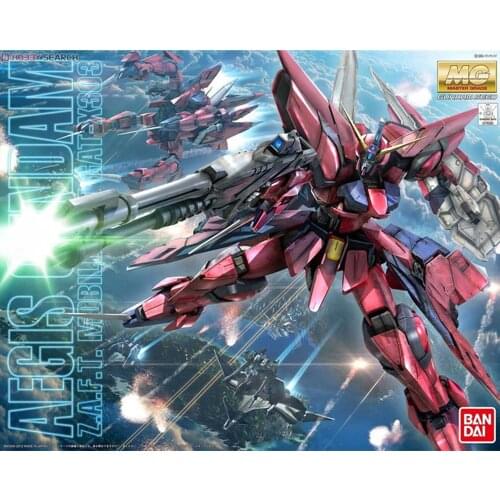 Bandai MG 1/100 Aegis Gundam Aegis Deformed Assemble Action Figure Brinquedos Model
