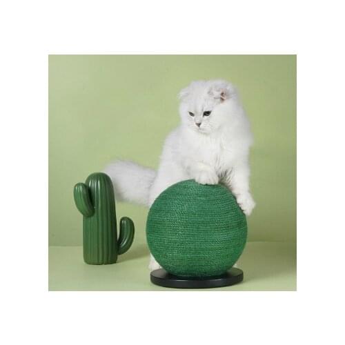 Cat Scratcher Cat Climbing Frame Claw Sharpener Sisal Small Scratcher Cat Scratch Ball Cat Toys Pet Supplies