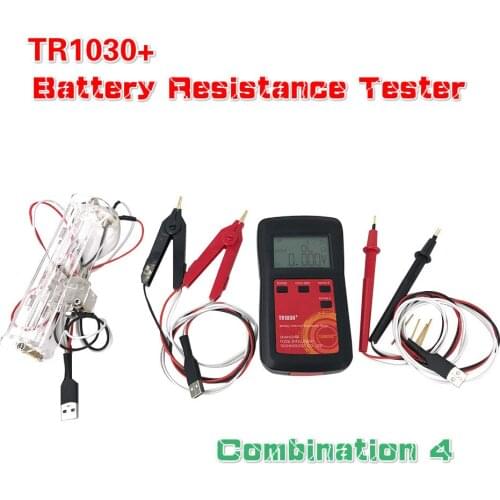 Upgrade YR1030 Lithium Battery Internal Resistance Test TR1030 Electrical DIY 18650 Nickel Hydride Button Dry Battery Tester C4