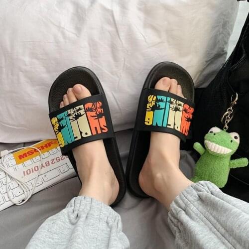 Mens Slippers Korean Fashion Students' Anti Slip Soft Bottom Slippers Indoor Slippers Slippers Men Women Shoes