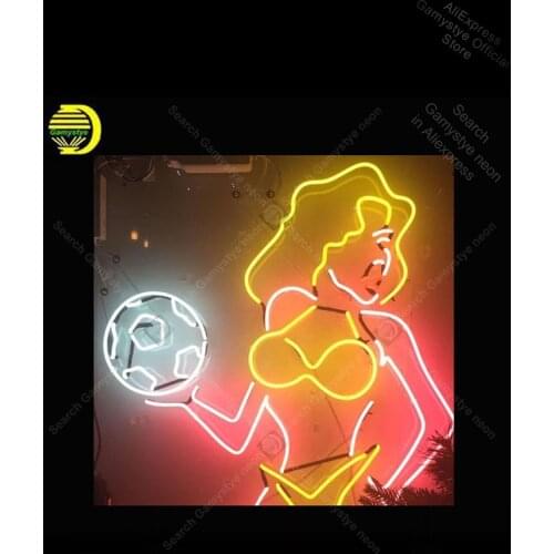 Football baby Neon Sign Sports Neon Bulbs sign Iconic Beer Bar Pub Club Letrero neon Basketball Team Sign Lighting Pet Shop Sign