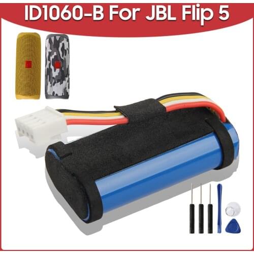 Original Replacement Battery ID1060-B 4800mAh For JBL Flip 5 Flip5 Bluetooth Outdoor Speaker Batteries