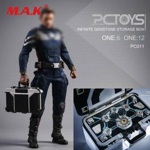 PCTOYS PC011 PC012 1/6 1/12 Infinite Gemstone Storage Box With Light Scene Figure