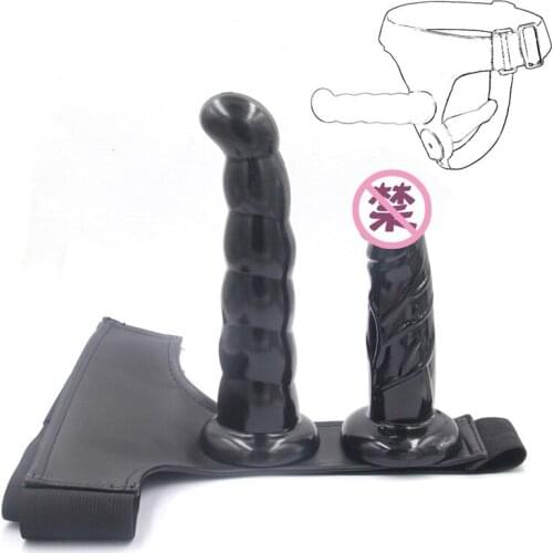 Sex Toys for Lesbian Women Couples Double Dildo Strap-On Penis Adjustable Strapon Dildo Realistic Dildo Pants Wear Penis
