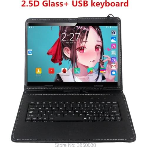 2019 New Google Android 9.0 OS 10 inch tablet 4G FDD LTE Octa Core 6GB RAM 64GB ROM IPS Kids Gift Tablets 10 10.1 +keyboard