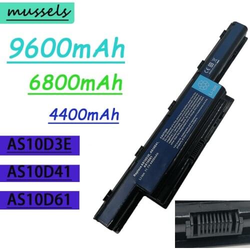 Battery For Acer Aspire AS10D31 AS10D81 V3-571G v3-771g AS10D51 AS10D61 AS10D71 AS10D75 5741 5742 5750 5551G 5560G 5741G 5750G