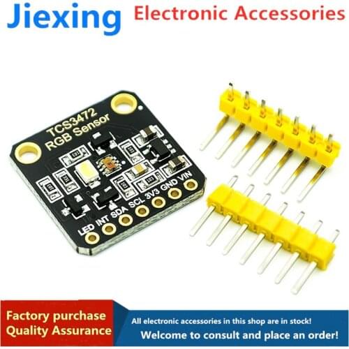 TCS34725 color recognition sensor Bright light sensor module RGB IIC supports Arduion STM32