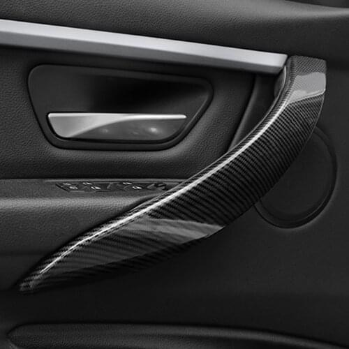 For BMW 3 4 Series F30 F31 F32 F33 F34 F35 F36 F80 F82 F83 2012-2018 Car Interior Door Handle Inner Door Panel Pull Trim Cover