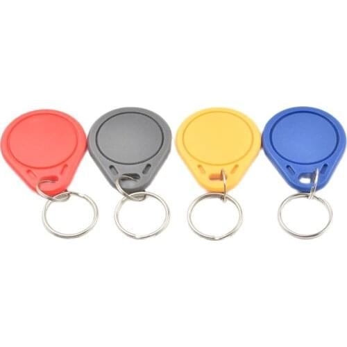 KINGJOIN 10pcs 13.56MHz TK4100 EM4100 RFID Tag Proximity Token Keyfobs RFID Card Key