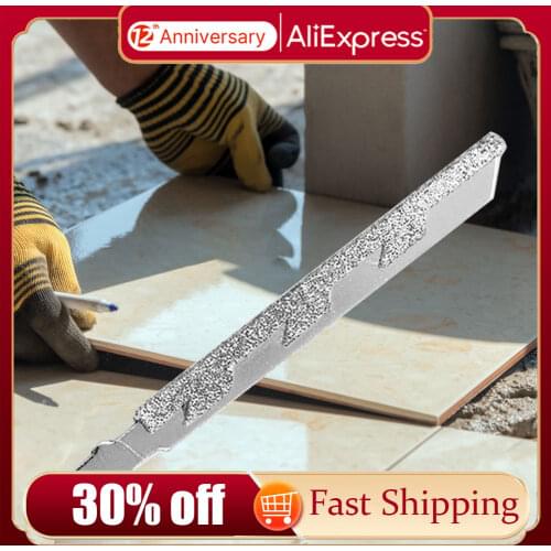 101mm T-shank Alloy Diamond Jigsaw Blade for Marble Stone Granite Tile Ceramic Fast Cutting Applicable Industry Stone Processing