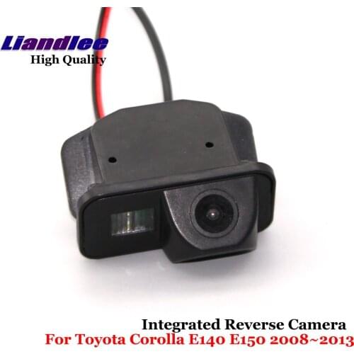Liandlee Car Reverse Camera For Toyota Corolla E140 E150 2008-2013 Rear View Backup Parking CAM SONY CCD HD Integrated