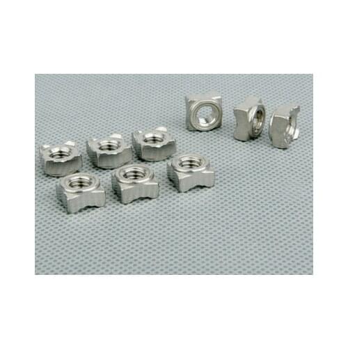 M4/M5/M6/M8/M10 DIN928 Square Weld Nuts 304 Stainless Steel Corner Spot Welding Soldering Nut