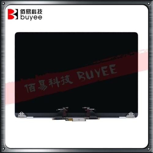 Original A1990 Full LCD Screen Assembly Silver Grey For MacBook Pro 15" A1990 Mid 2018 Year Complete LCD Display