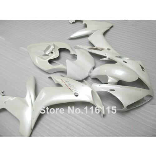 Injection molding ABS full fairing kit fit for YAMAHA YZF R1 2004 2005 2006 all white fairings set YZF-R1 04-06 SK32