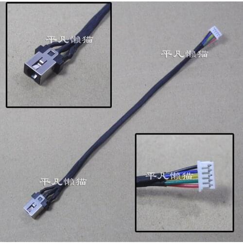 DC Power Jack with cable For Lenovo IdeaPad Flex 4-1480 Flex 4-1570 Flex 4-1580 Flex 4-1130 laptop DC-IN Flex Cable 1109-01568