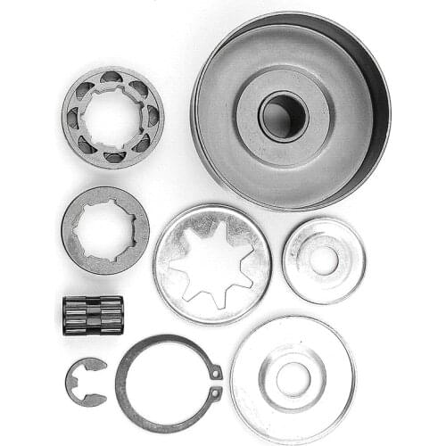 Replacement Chainsaw Clutch Sprocket Rim Drum Washer Bearing Kit Mower Accessories For Stihl 038 MS380 MS381 Chainsaw Repair