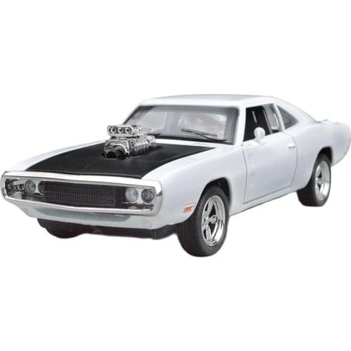 Dodge Charger 1970 1:32 Metal Vehicle Diecast Pull Back Cars Model Toy Collection Xmas Gift