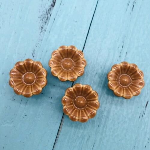 10pcs Ceramic Porcelain china Vintage Shabby Chic Bedroom Door Cabinet Cupboard Drawer Knob Pull Handle Furniture fittings