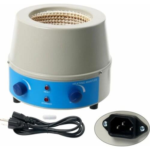 500ml Electric Magnetic Stirring Heating Mantle 250W 0-1400prm Top Quality