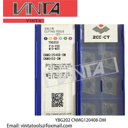 Free shipping high quality 10pcs/lots YBC351 YBC252 YBM251 YBC251 YBC152 YBC151 YBG202 CNMG120408-DM cnc carbide turning inserts